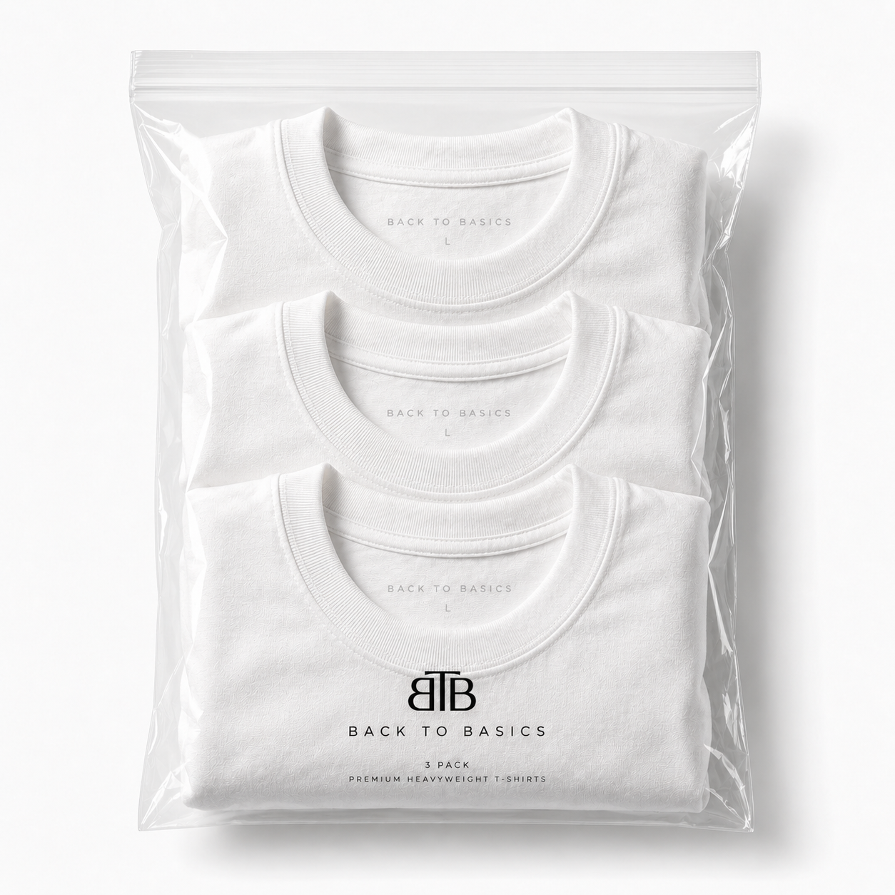 3 PACK HEAVYWEIGHT BTB BRANCO