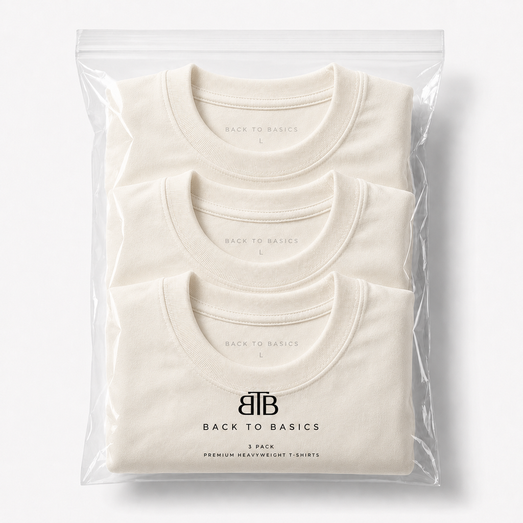 3 PACK HEAVYWEIGHT BTB OFF-WHITE