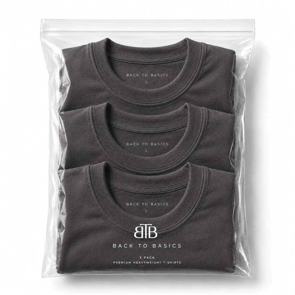 3 PACK HEAVYWEIGHT BTB CINZA-CHUMBO