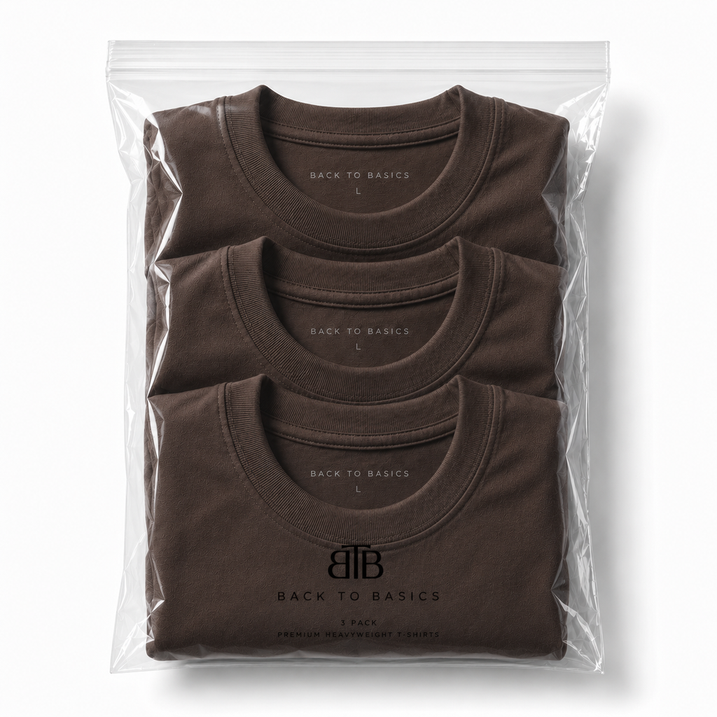 3 PACK HEAVYWEIGHT BTB MARROM