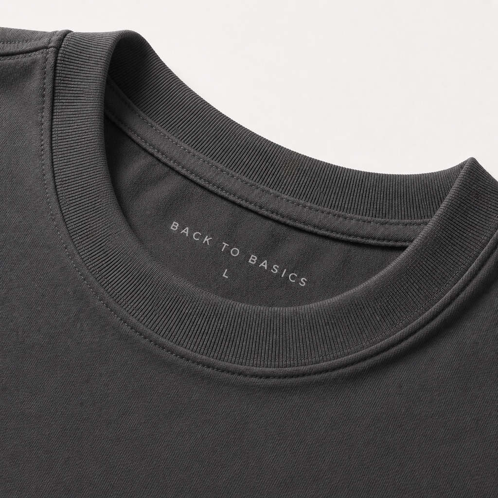 BTB T-SHIRT CINZA-CHUMBO