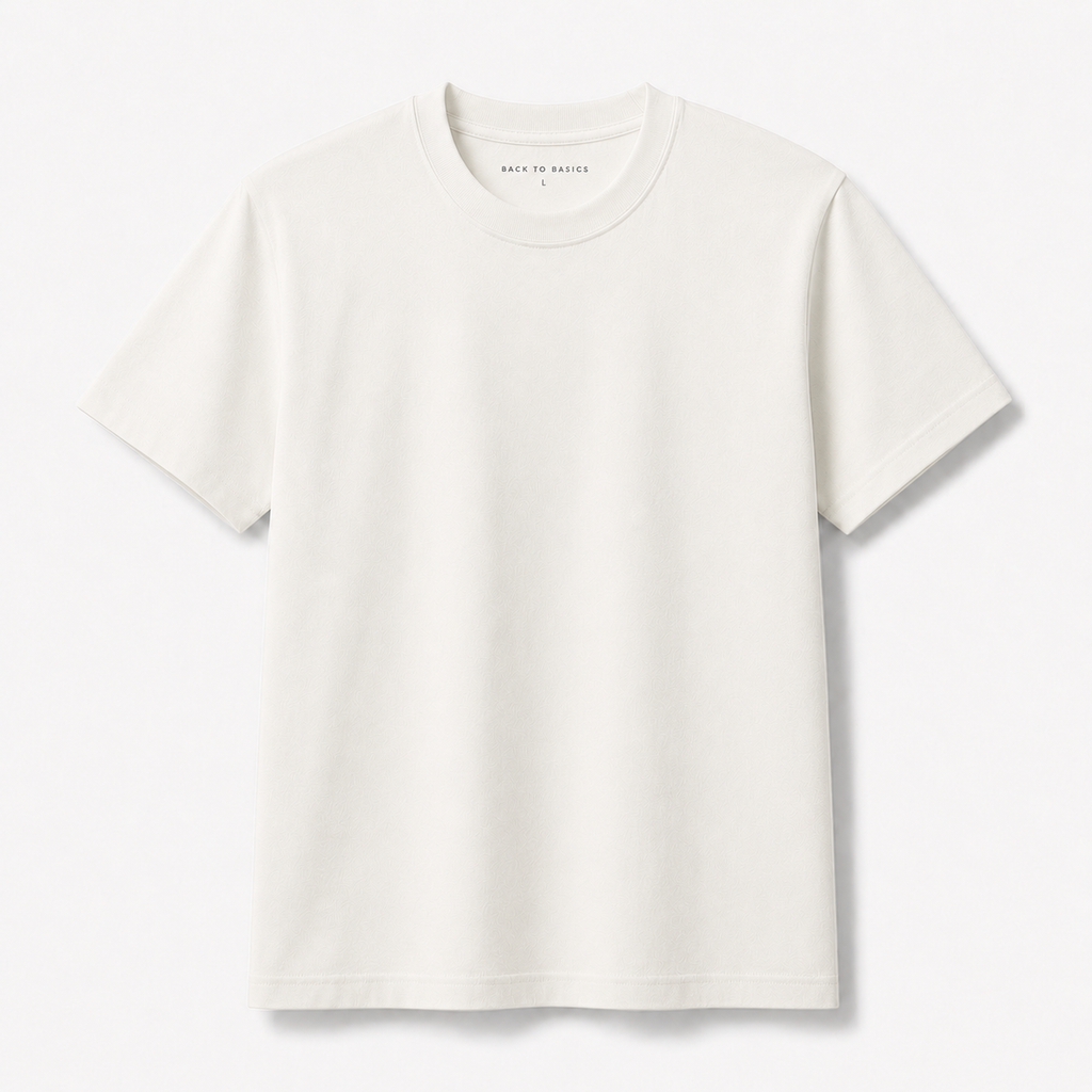 BTB T-SHIRT OFF WHITE