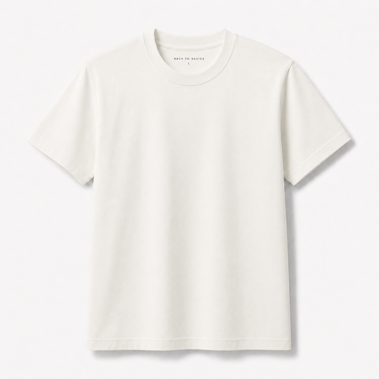 BTB T-SHIRT OFF WHITE